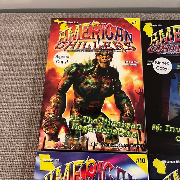 Lot of 4 American Chillers Johnathan Rand Books Illinois Wisconsin Missouri - Picture 2 of 13